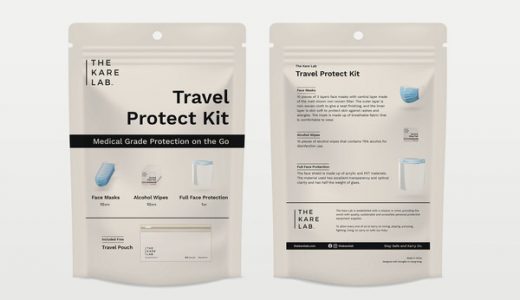 The Kare Lab 首推旅行防疫套包“Travel Protect Kit”