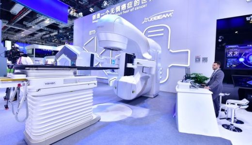瓦里安首台中国产高端直线加速器TrueBeam下线