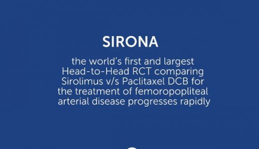 比较西罗莫司和紫杉醇球囊的SIRONA实验