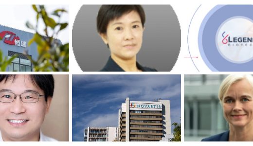 5月药企高管动态 | 诺华、阿斯利康、强生、3M、费森尤斯、恒瑞、传奇生物、邦耀、北海康城等全球药企人事变动