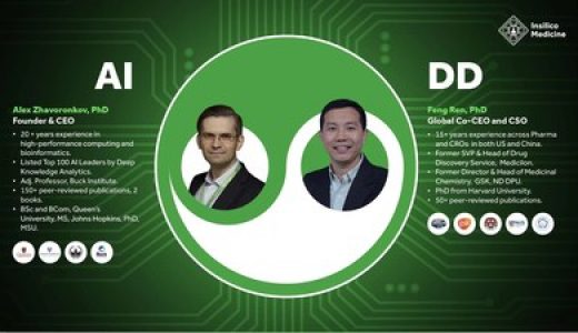 任峰博士被任命为英矽智能联合首席执行官