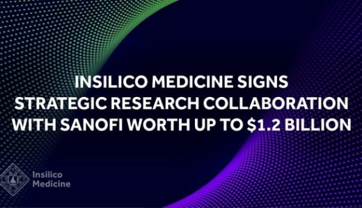 英矽智能与赛诺菲达成将持续多年、针对多个靶点的战略研究合作