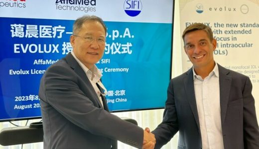 新型扩展型单焦人工晶状体EVOLUX将被引进大中华区市场