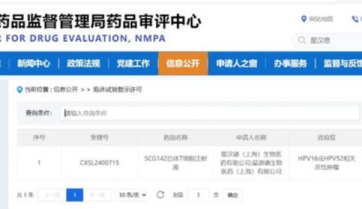 星汉德生物全球首创HPV相关肿瘤全新一代TCR-T获批
