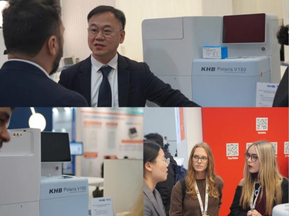 科华生物在MEDICA 2025展出Polaris V150全自动化学发光免疫分析仪