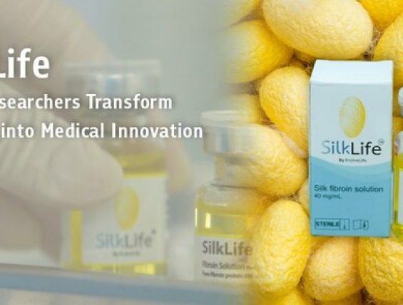 朱拉隆功大学研究人员将丝蛋白开发为多功能医疗产品平台